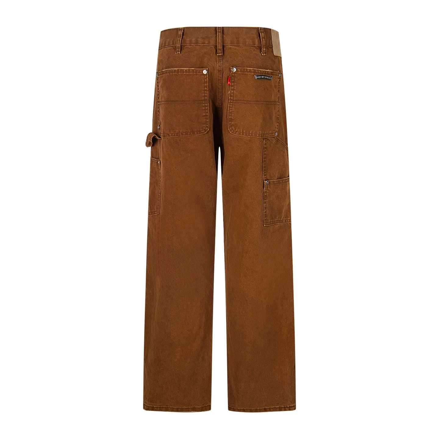P260 Chrome Hearts new logging pants, yellow patchwork leather embroidered jeans, are a hot trend this season and are sought after by countless celebrities and fashionistas. The neat details of the cutting process add color to the playful fashion! The neat and meticulous design, and the well-fitting structure is unique. The upper body not only has outstanding recognition, but also looks younger and younger. A style with the ultimate wearing meaning and performance, gorgeous color matching, and the craftsmanship of this style is also extremely extraordinary. After the finished product is washed, it is disassembled and hand-made with sheepskin cross leather and then spliced ​​together to complete. The whole piece has too many craftsmanship to describe. It is decorated with patchwork cross flowers and high-waisted washed jeans! ! Absolutely high-end luxury product, a god-level single product, a super popular product, made by top heavy industry, a magic weapon that cannot be missed. Style number: 1848# Size: 28 30 32 34 36 Color: yellow brown